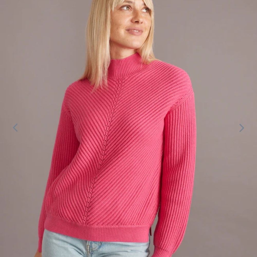 Marine Layer skylarpink sweater size XL Barbie